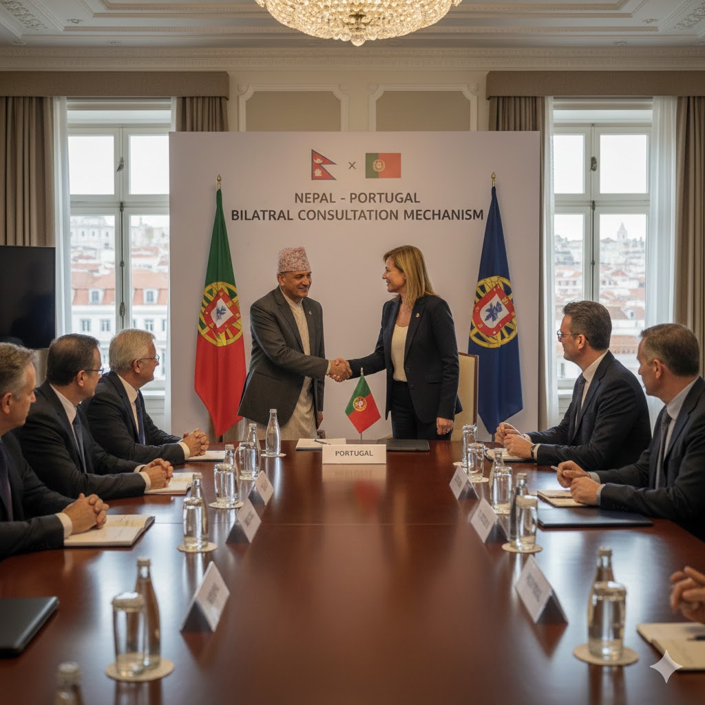 नेपाल–पोर्चुगल द्विपक्षीय परामर्श संयन्त्रको बैठक शुक्रबार